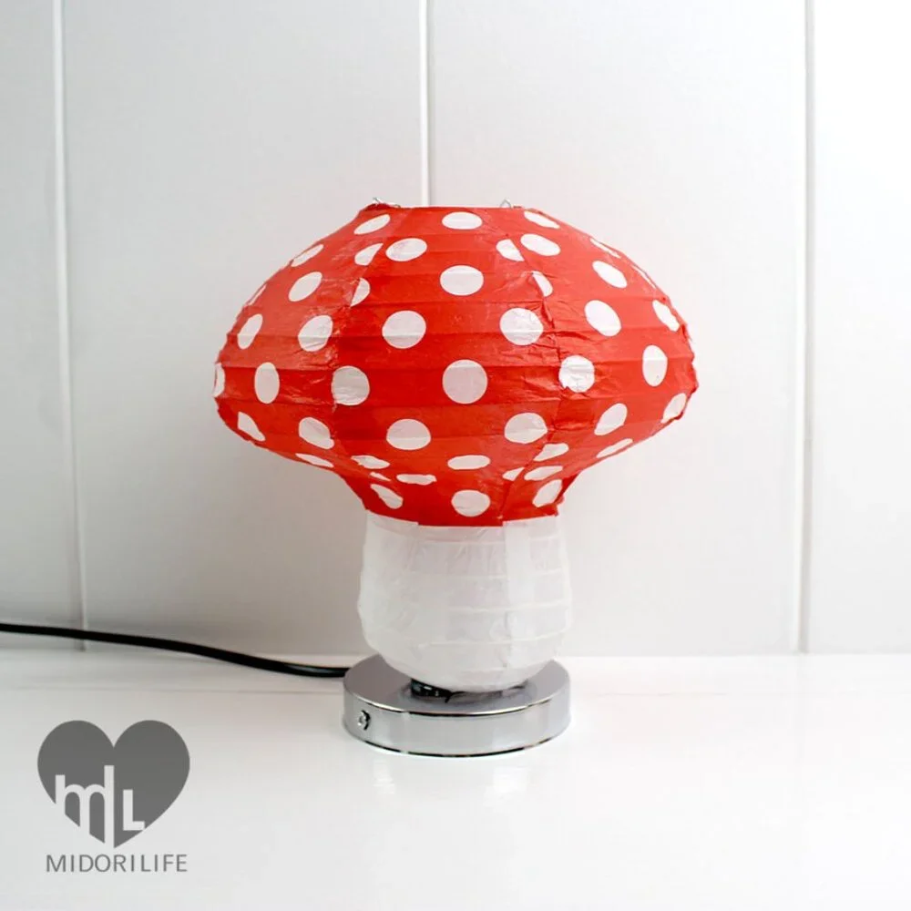 UNBRANDED Mushroom Paper Lantern Lamp (Small)